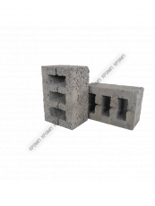 Керамзитобетонный блок 250х188х390 - КРЭМП | ЖБИ изделия и материалы для благоустройства территорий