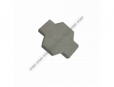 "Крест" тротуарная плитка  - КРЭМП | ЖБИ изделия и материалы для благоустройства территорий